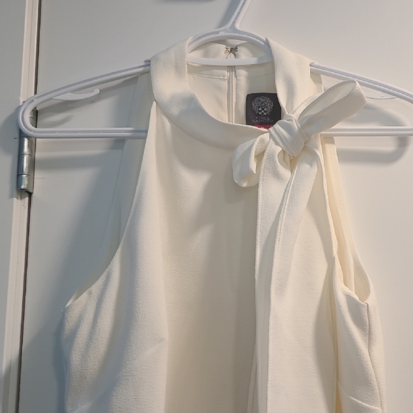 NWT Vince Camuto White Bow-Tie Dress 🌴🤍 - Picture 3 of 8